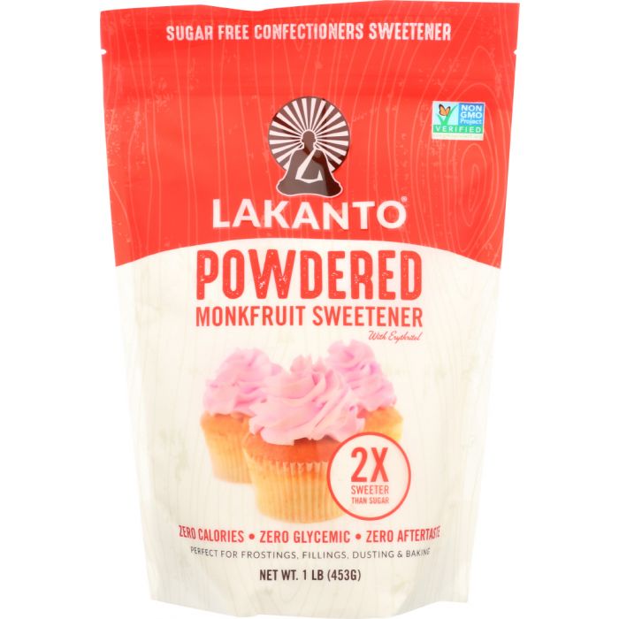 LAKANTO: Sweetener Powdered, 16 oz