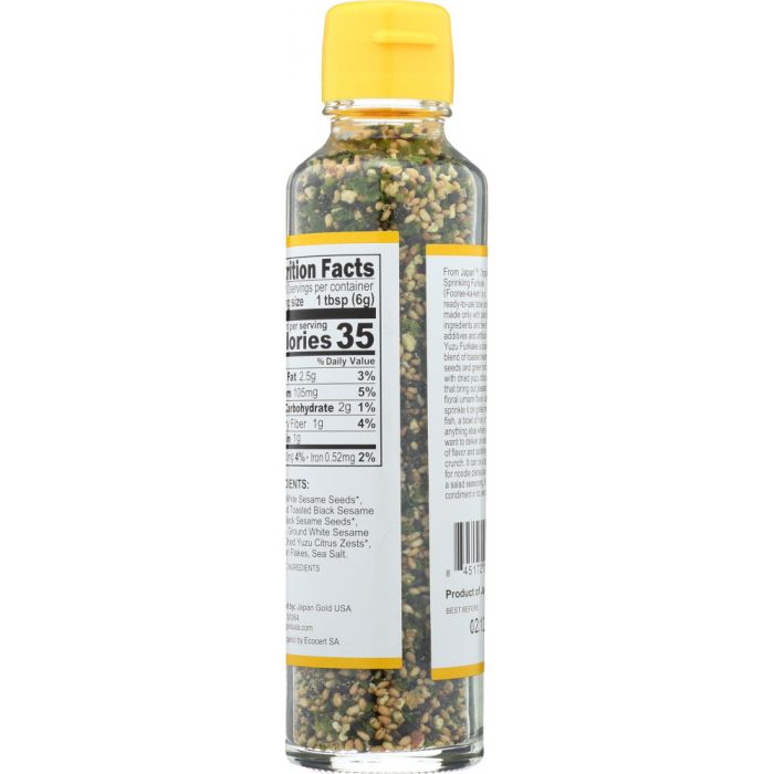 MUSO FROM JAPAN: Yuzu Furikake, 2.2 oz