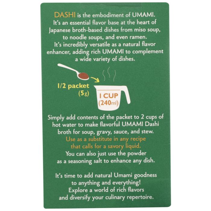 MUSO FROM JAPAN: Umami Broth Vegan Dashi Powder, 1.40 oz