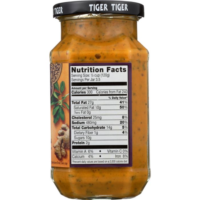 TIGER TIGER: Sauce Simmer Punjabi Butter Chicken, 14.8 oz