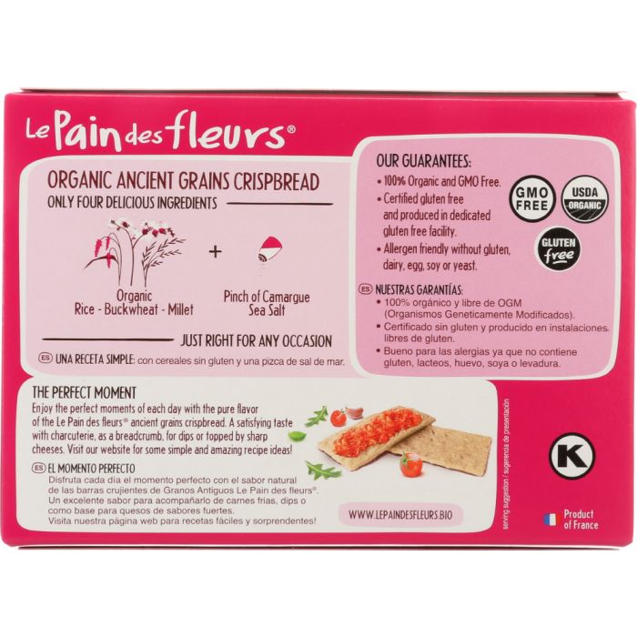 LE PAIN: Crispbread Ancient Grains, 4.41 oz