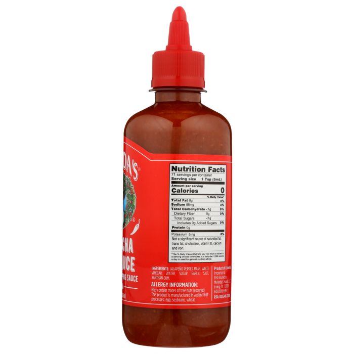 MELINDAS: Sriracha Hot Sauce Asian Sauce, 12 oz