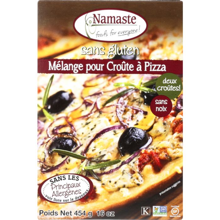 NAMASTE FOODS: Pizza Crust Mix, 16 oz