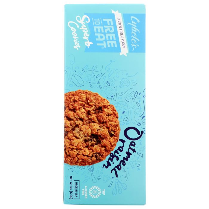 CYBELES: Oatmeal Raisin Cookies, 6 oz