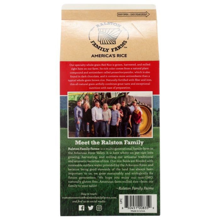 RALSTON FAMILY FARMS: Red Rice, 16 oz