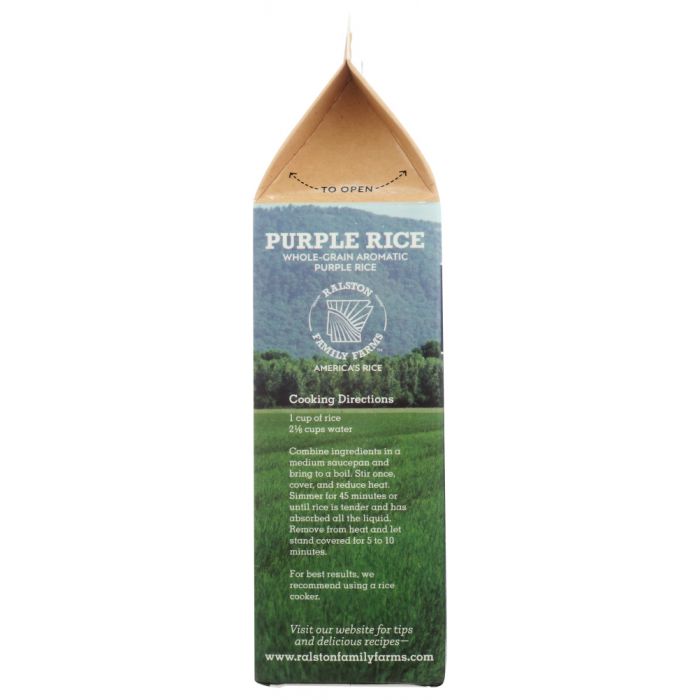 RALSTON FAMILY FARMS: Purple Rice, 16 oz