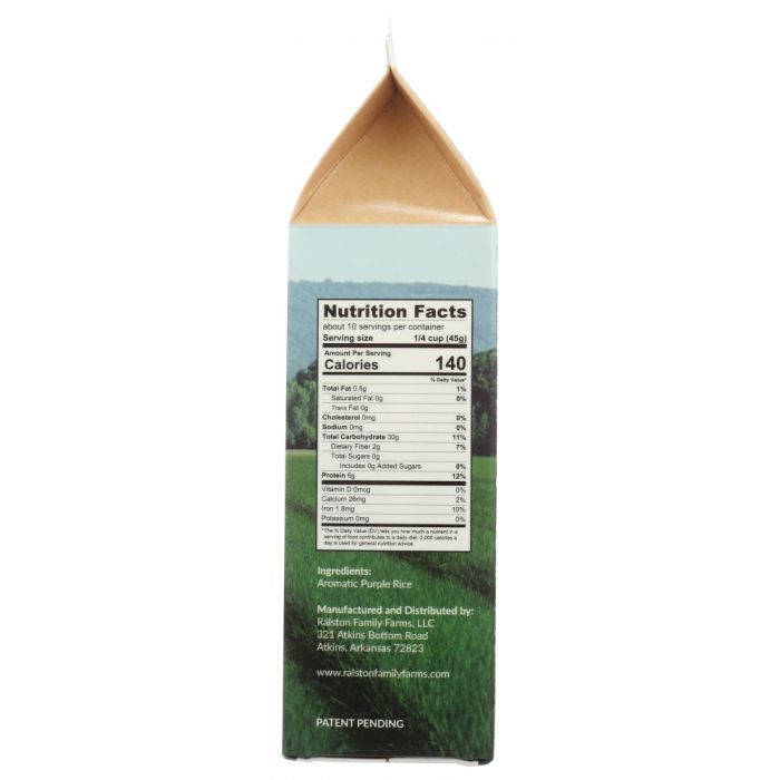 RALSTON FAMILY FARMS: Purple Rice, 16 oz