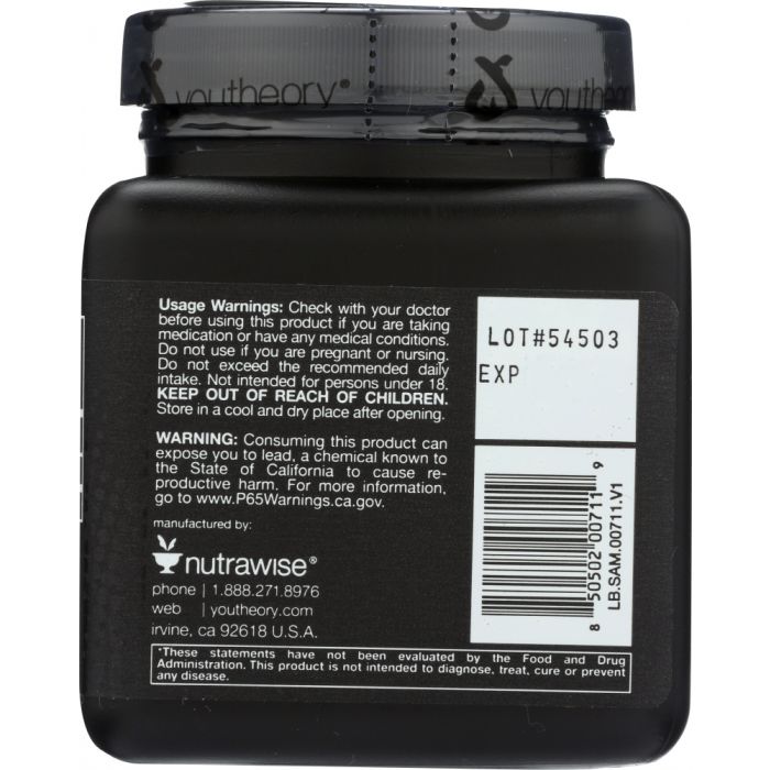 YOUTHEORY: Mens Shilajit, 60 cp