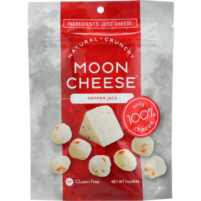 MOON CHEESE: Cheese Dried Pepper Jack, 2 oz