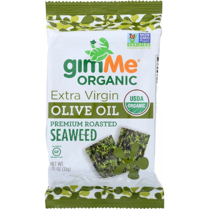 GIMME: Organic Premium Roasted Seaweed Extra Virgin Olive Oil, 0.35 oz