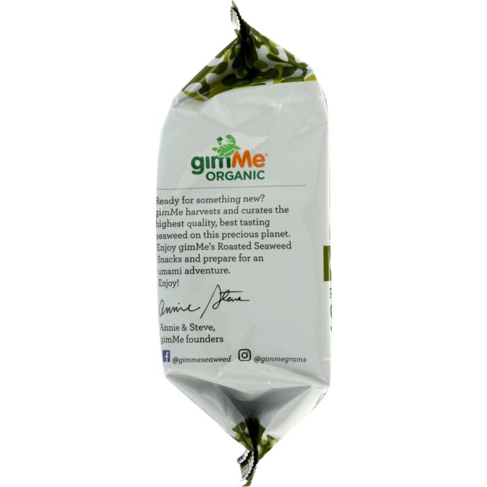 GIMME: Organic Premium Roasted Seaweed Extra Virgin Olive Oil, 0.35 oz