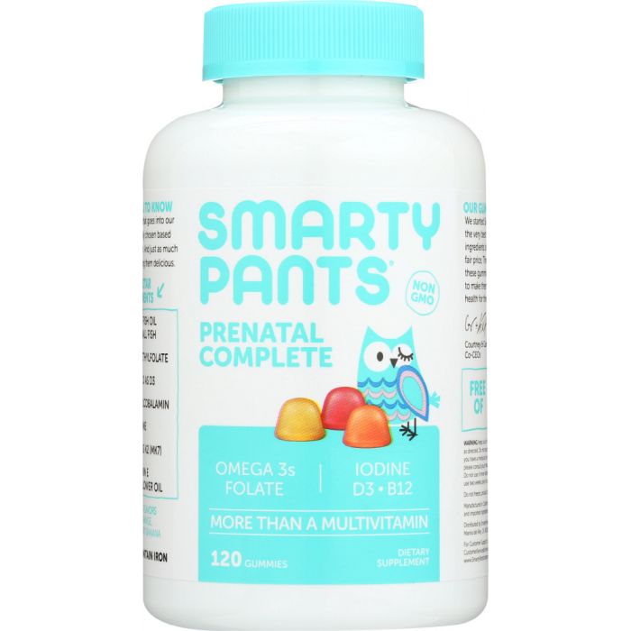 SMARTYPANTS: Prenatal Multi Omega 3 D Methylfolate, 120 pc