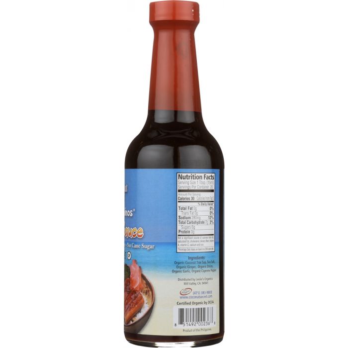 COCONUT SECRET: Coconut Aminos Teriyaki Sauce, 10 oz