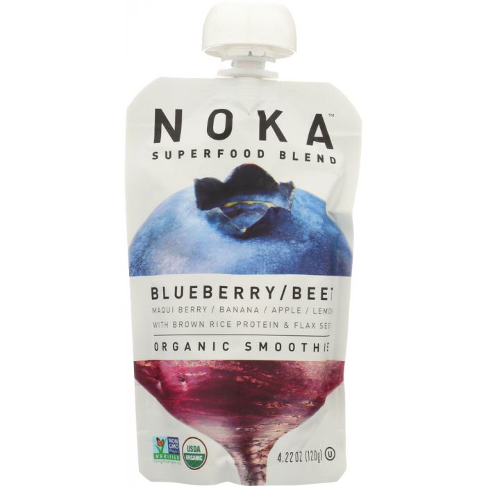 NOKA: Blueberry Beet Smoothie, 4.22 oz