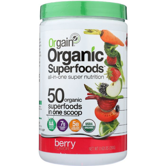 ORGAIN: Superfoods Berry Org, 0.62 lb