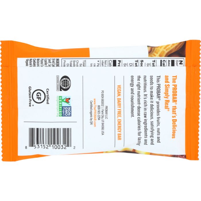 PROBAR: Meal Bar Peanut Butter Chocolate Chip, 3 oz