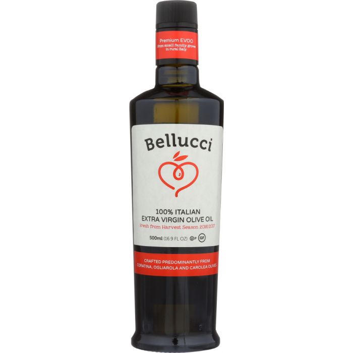 BELLUCCI : 100% Italian Extra Virgin Olive Oil, 16.9 Oz