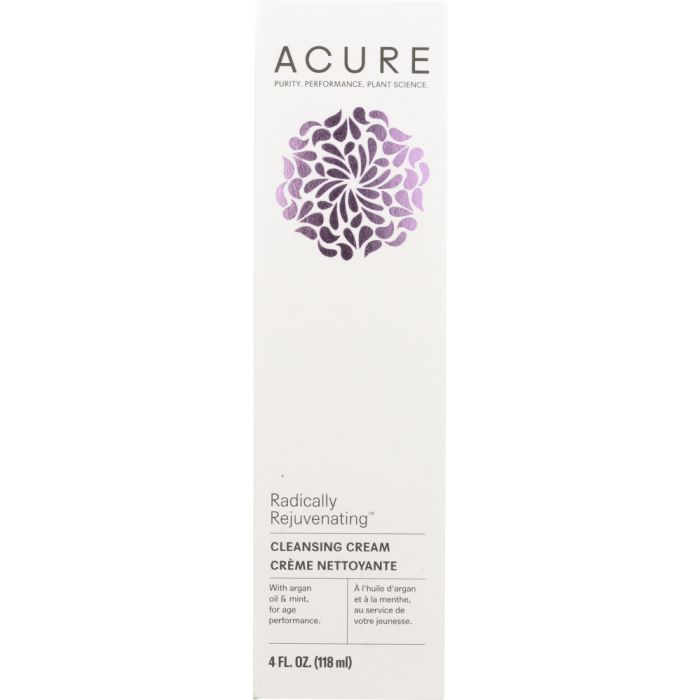 ACURE: Radically Rejuvenating Cleansing Cream, 4 fl oz