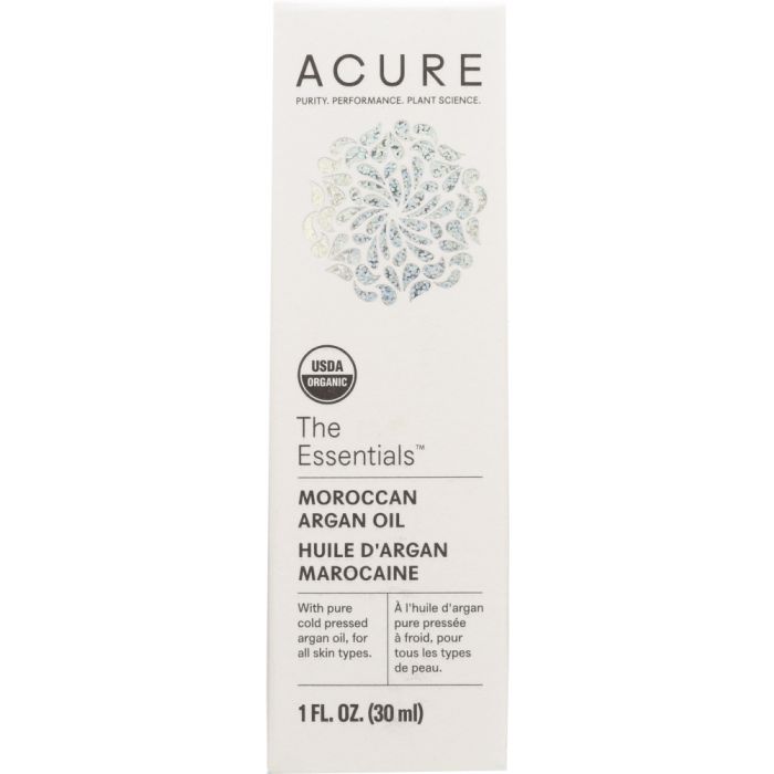 ACURE: The Essentials Organic Moroccan Argan Oil, 1 fl oz