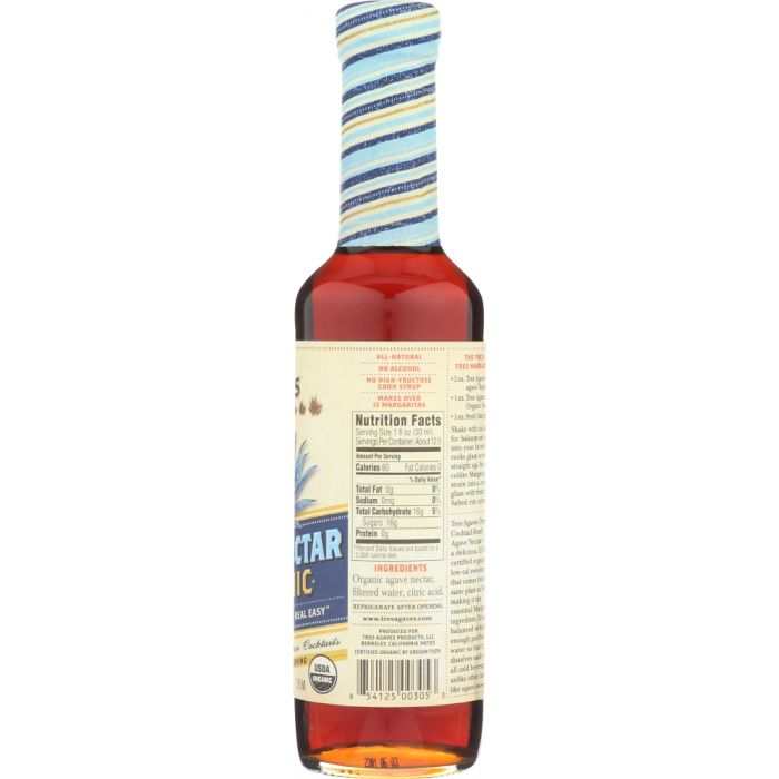 TRES AGAVES: Mix Agave Nectar, 375 ml