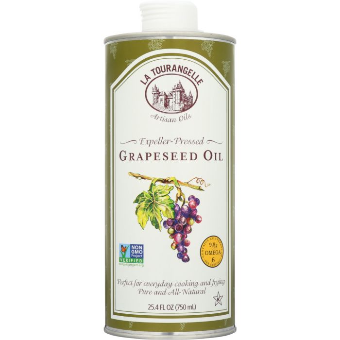 LA TOURANGELLE: Grapeseed Oil, 750 ml