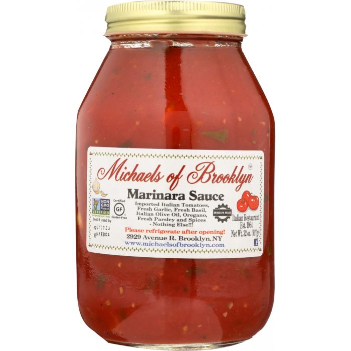 MICHAELS OF BROOKLYN: Marinara Sauce, 32 oz