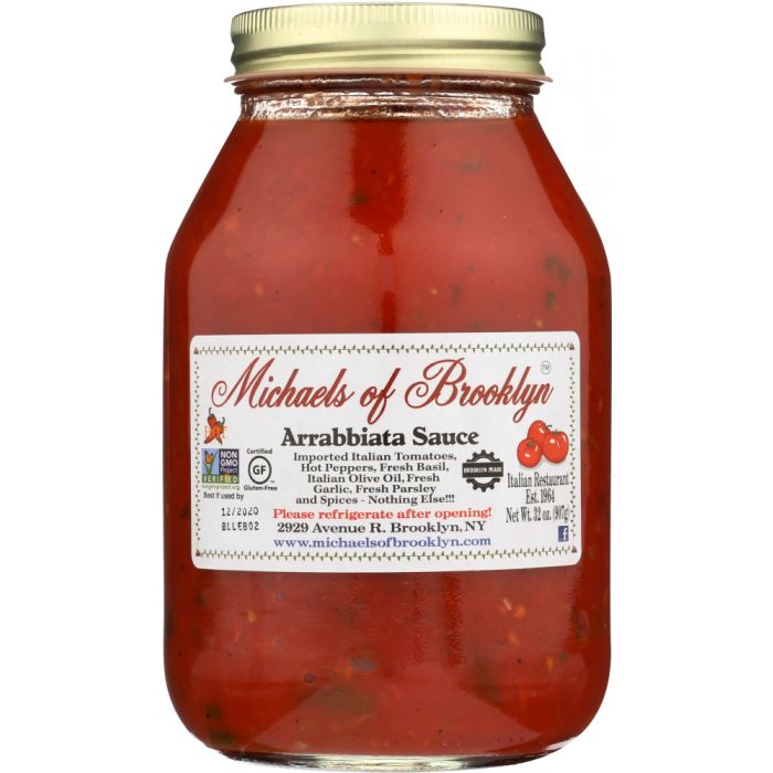 MICHAELS OF BROOKLYN: Arrabbiata Sauce, 32 oz