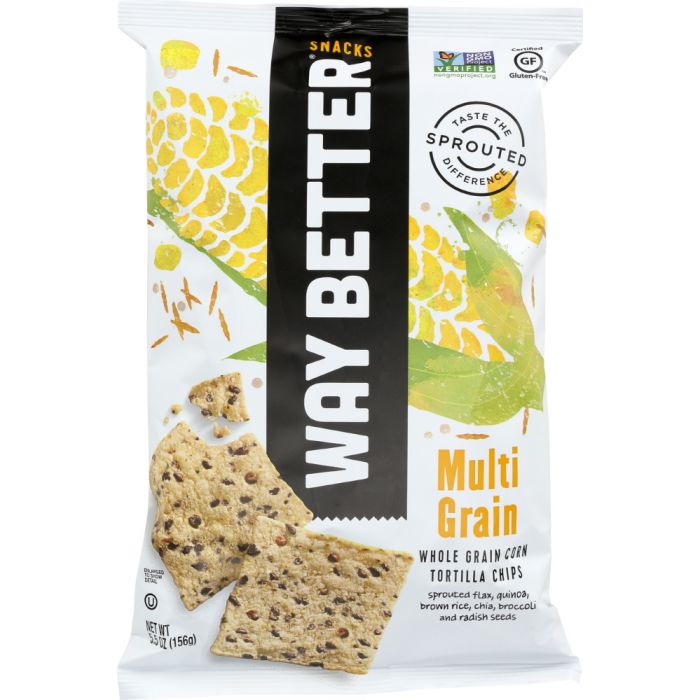 WAY BETTER SNACKS: Multi-Grain Tortilla Chip, 5.5 oz