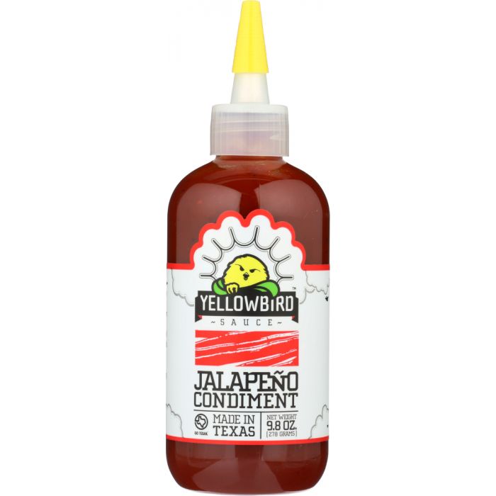 YELLOWBIRD SAUCE: Jalapeno Chili Sauce, 9.8 oz