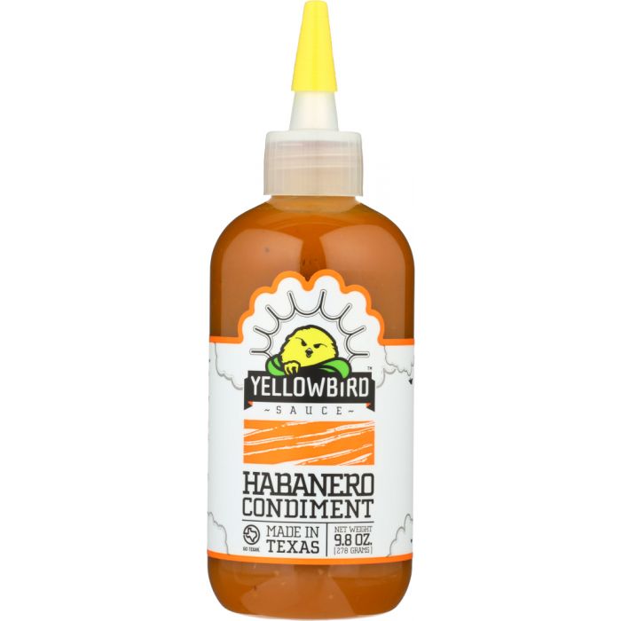 YELLOWBIRD SAUCE: Habanero Chili Sauce, 9.8 oz