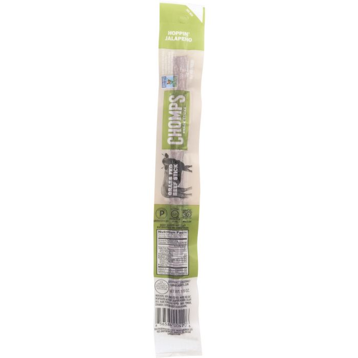 CHOMPS: Beef Stick Jalapeno, 1.15 oz