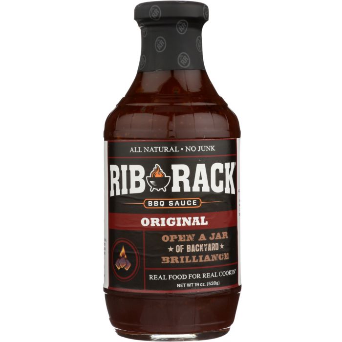 RIB RACK: Original BBQ Sauce, 19 oz