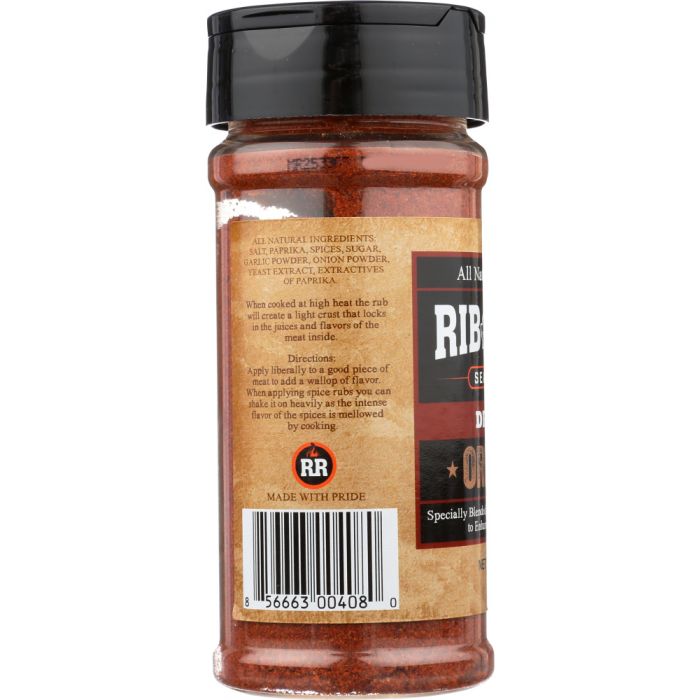 RIB RACK: Original Dry Rub Seasoning, 5.5 Oz