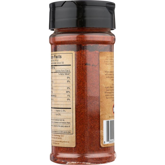 RIB RACK: Original Dry Rub Seasoning, 5.5 Oz