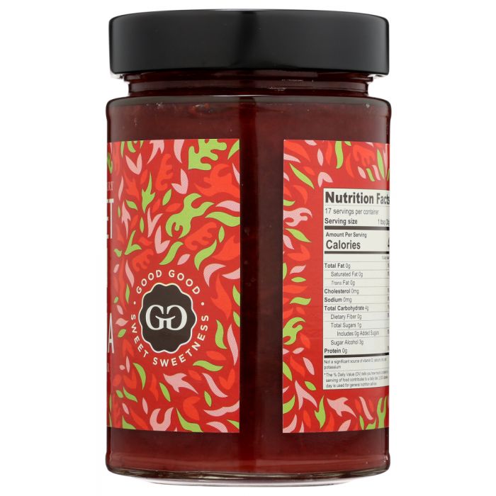 GOOD GOOD: Strawberry Sweet Jams With Stevia, 12 oz