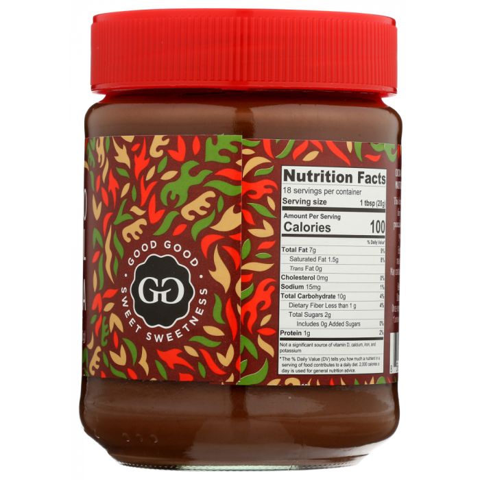 GOOD GOOD: Choco Hazel With Stevia Spread, 12 oz