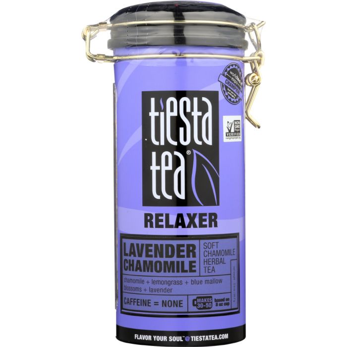 TIESTA TEA: Tea Lavender Chamomile Relaxer Tin, 2 oz