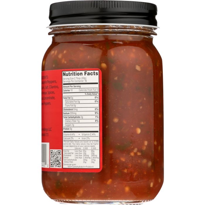 MATEO'S: Gourmet Hot Salsa, 16 Oz