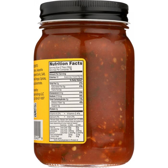 MATEO'S: Gourmet Salsa Medium, 16 Oz