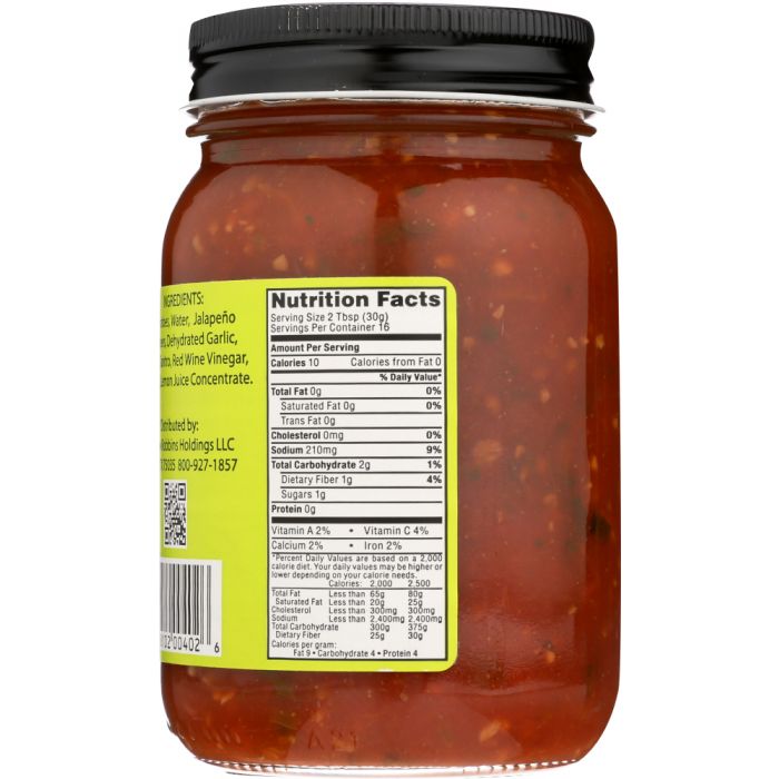 MATEO'S: Gourmet Mild Salsa, 16 Oz