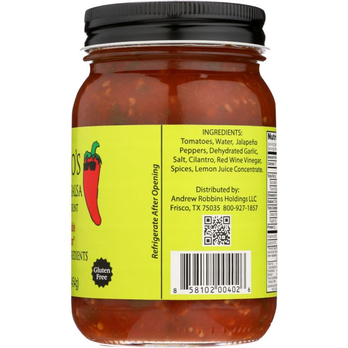 MATEO'S: Gourmet Mild Salsa, 16 Oz