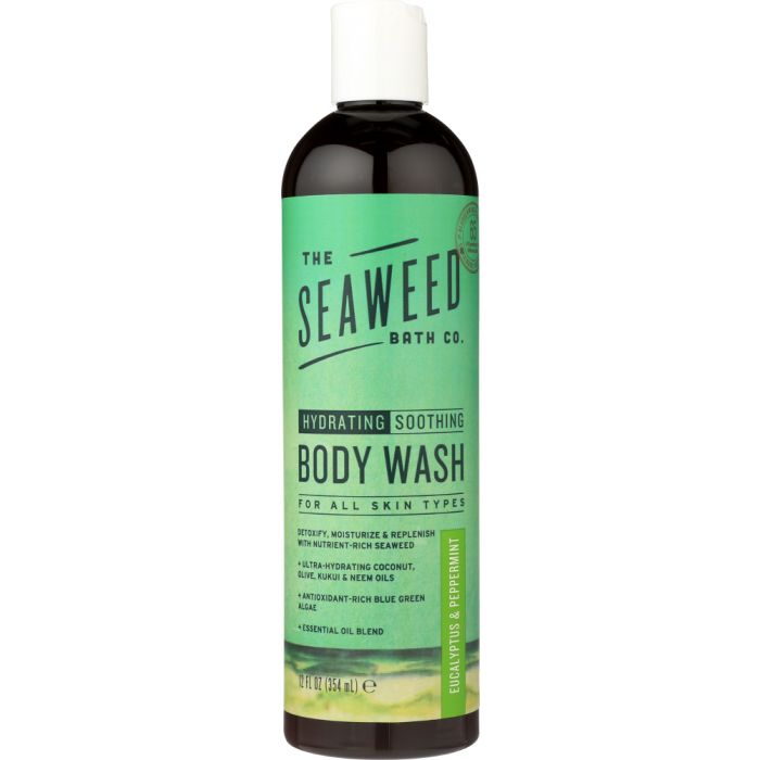 SEA WEED BATH COMPANY: Wash Body Eucalyptus & Peppermint, 12 oz