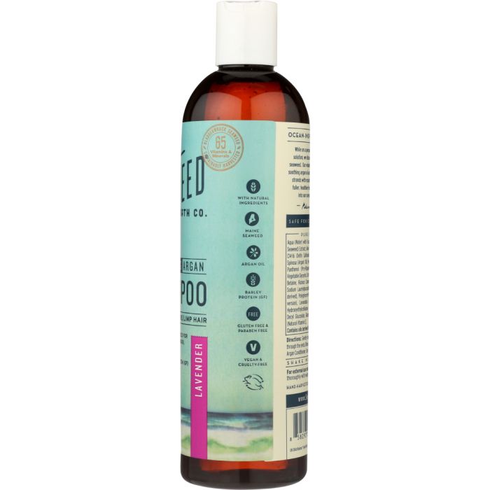 SEA WEED BATH COMPANY: Shampoo Argan Lavender, 12 oz