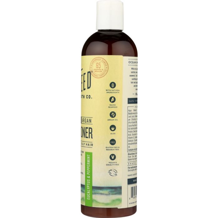 SEA WEED BATH COMPANY: Conditioner Argan Balancing Eucalyptus, 12 oz