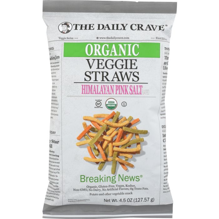 THE DAILY CRAVE: Straw Veggie Organic, 4.5 oz