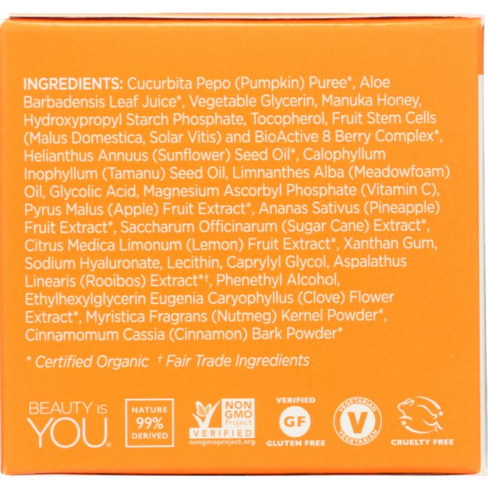 ANDALOU NATURALS: Glycolic Mask Pumpkin Honey Brightening, 1.7 oz