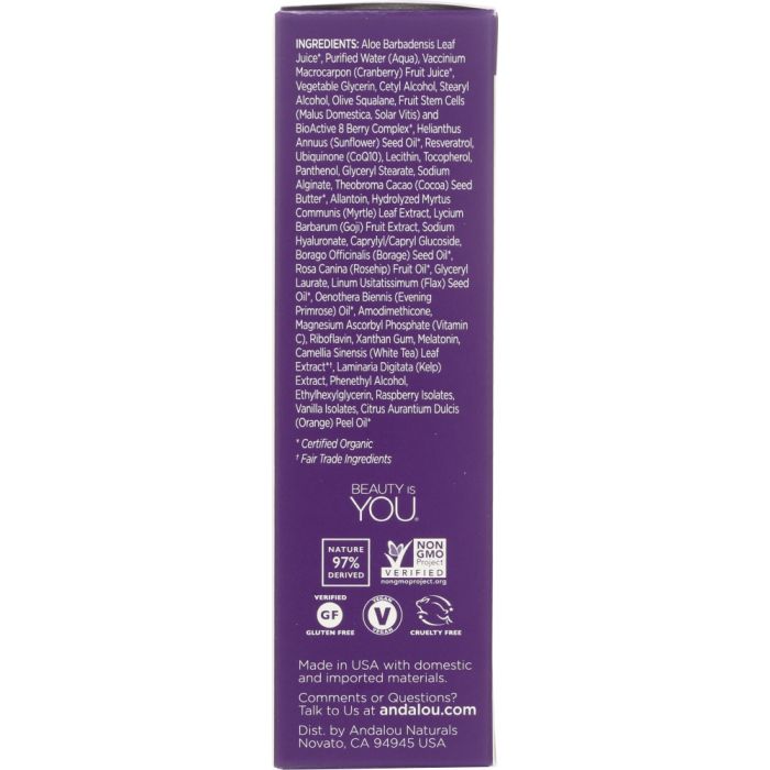 ANDALOU NATURALS: Fruit Stem Cell Revitalize Serum , 1.1 Oz