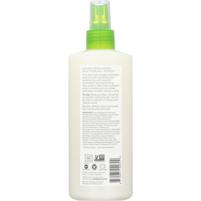 ANDALOU NATURALS: Exotic Marula Oil Silky Smooth Detangling Spray, 8.2 oz