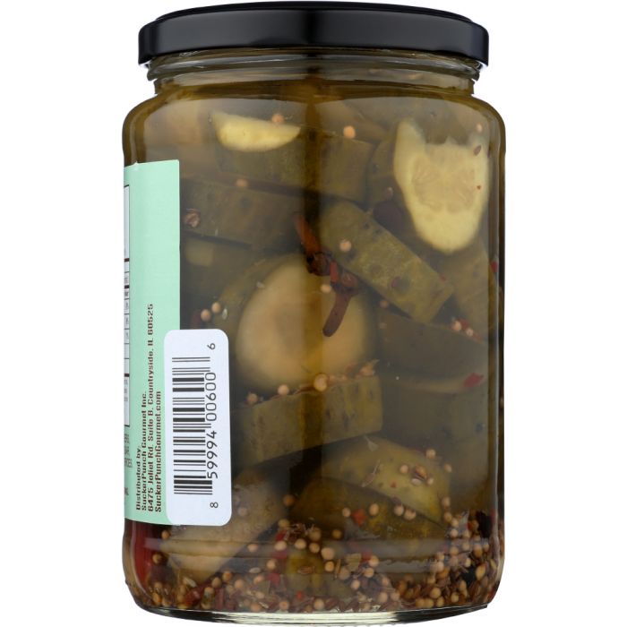 SUCKERPUNCH: Pickles Spicy Garlic Original, 24 oz