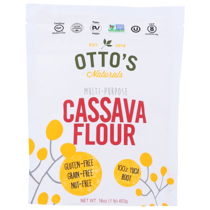 OTTO'S NATURALS: Cassava Flour, 1 lb